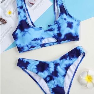 SHEIN tie dye bikini size medium